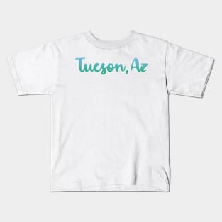 Tucson Arizona map  Arizona tourism Tucson AZ Kids T-Shirt